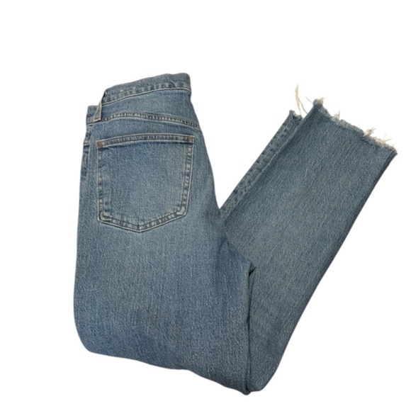 The Perfect Vintage Jean in light Blue Wash: Raw-Hem Edition sz 29 - Picture 4 of 9